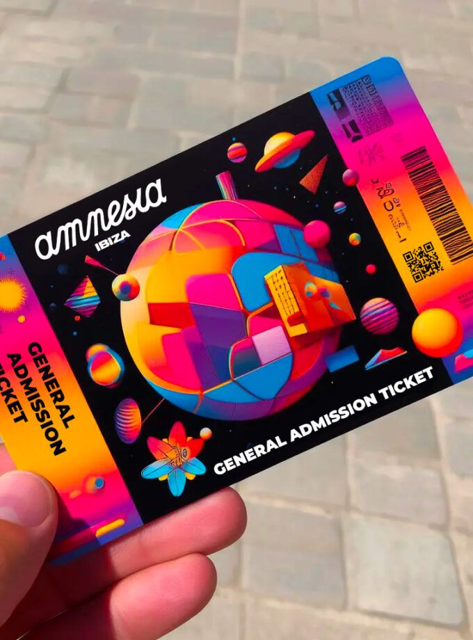 Amnesia Ibiza General Admission Ticket