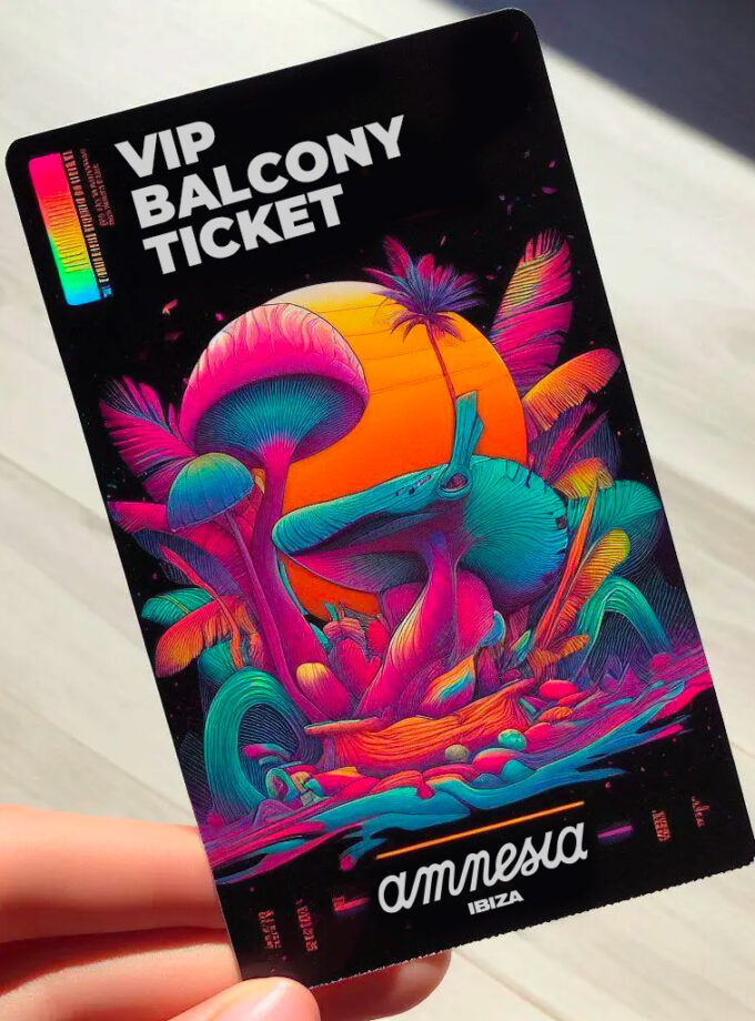 Amnesia Ibiza VIP Balcony Ticket